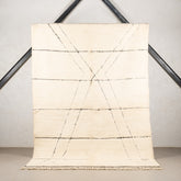 beni ourain rug - 6.7x9.8 ft / 203x300 cm